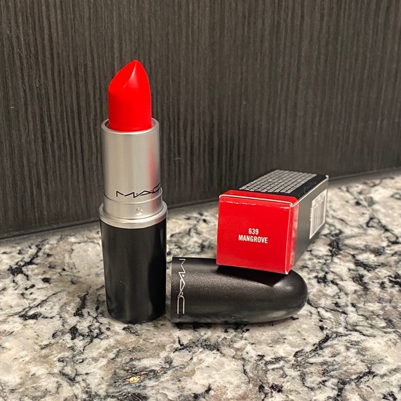 MAC Matte Lipstick, Mangrove #639 Red Brand NEW - Picture 6 of 6
